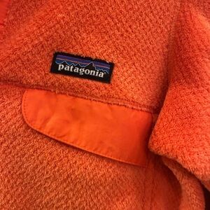 Patagonia Women’s Snap T Polartec Fleece Pullover ORANGE XL
